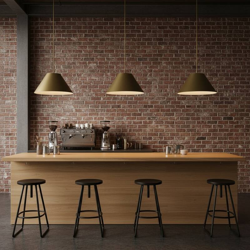 22 inch Integrated LED Pendant Light Diameter 5 Color Temperature Dimmable