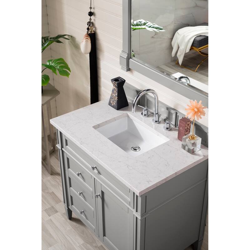 James Martin Vanities Brittany 36" Single Vanity, Urban Gray
