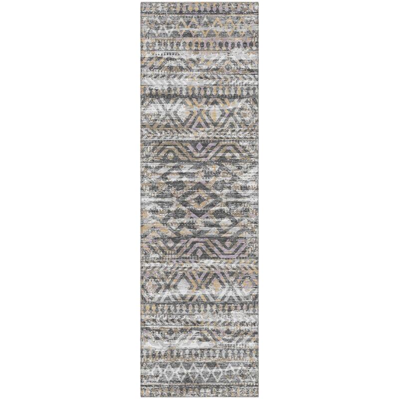Premium Washable Super Soft Modern Global Mayfield Rug