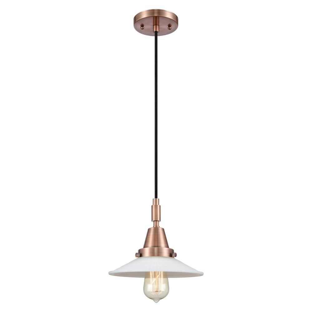 Innovations Lighting Downtown Urban - Caden Halophane - 1 Light 9" Cord Hung Mini Pendant