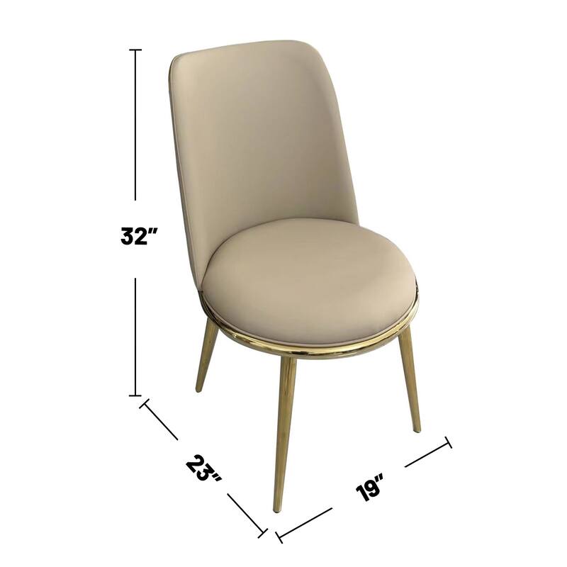 7 Piece Dining Set with Metal Trestle Legs