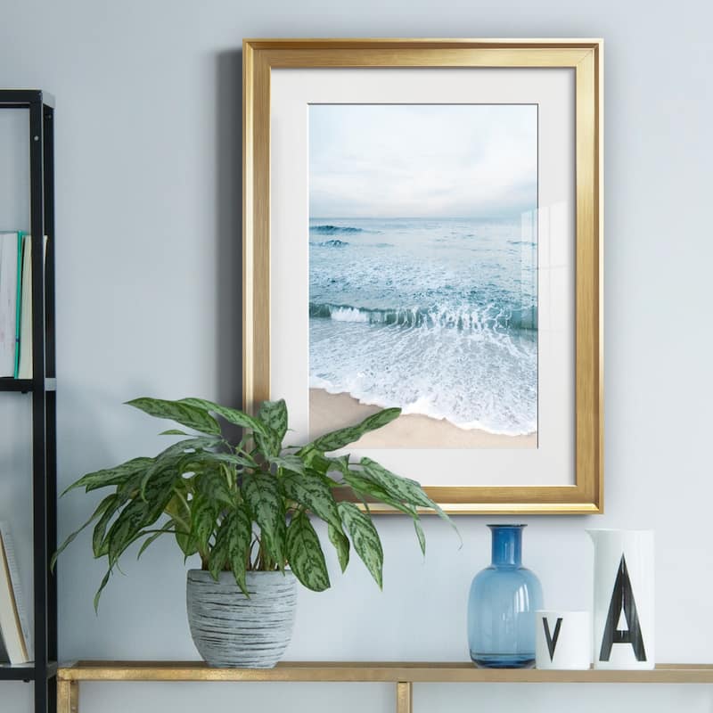 Tranquil Ocean II Premium Framed Print - Ready to Hang