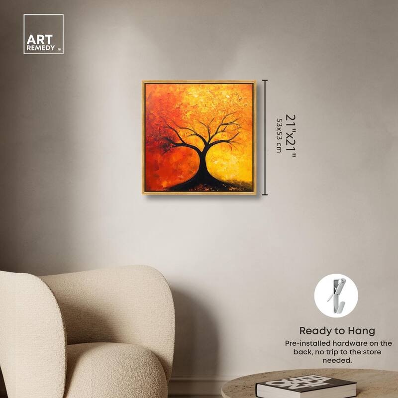 Tree of Opposites I Canvas by Art Remedy