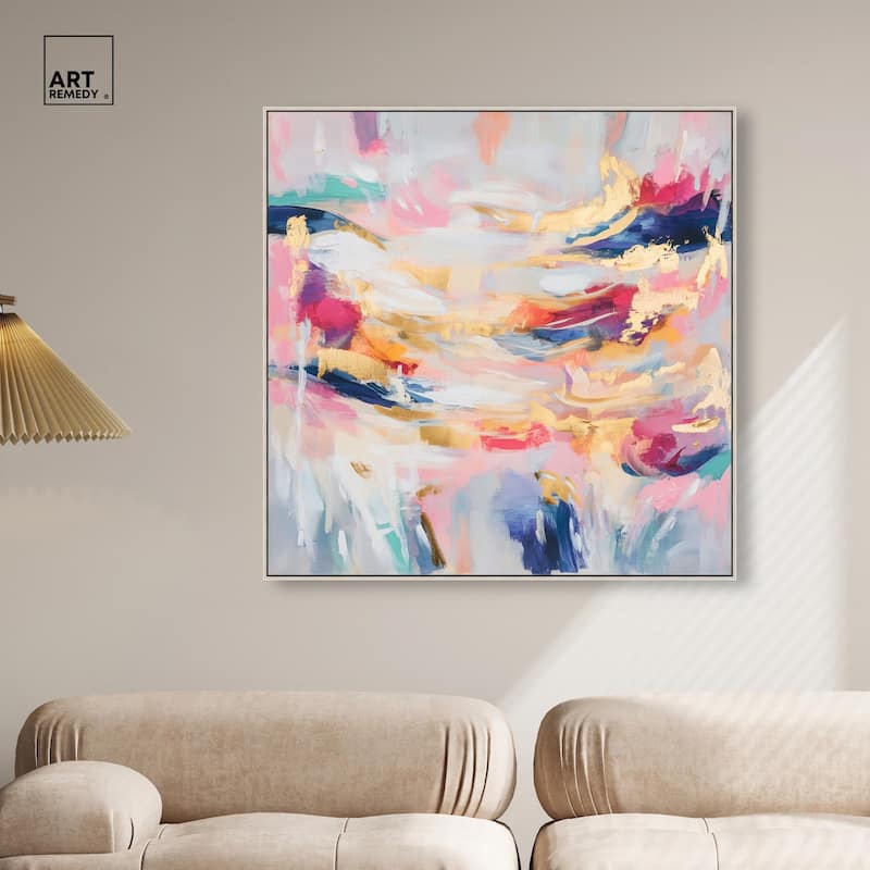 Balipink I Canvas by Art Remedy