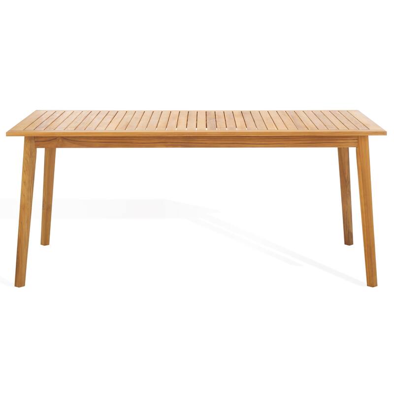 SAFAVIEH Couture Mayaguana Brazilian Teak Dining Table - 72"W x 40"D x 30"H