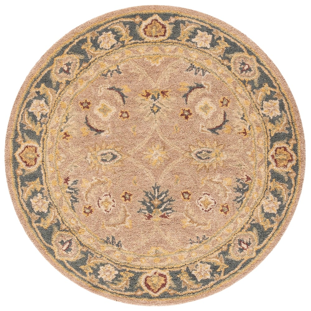 SAFAVIEH Handmade Anatolia Meenje Traditional Oriental Hand-spun Wool Rug