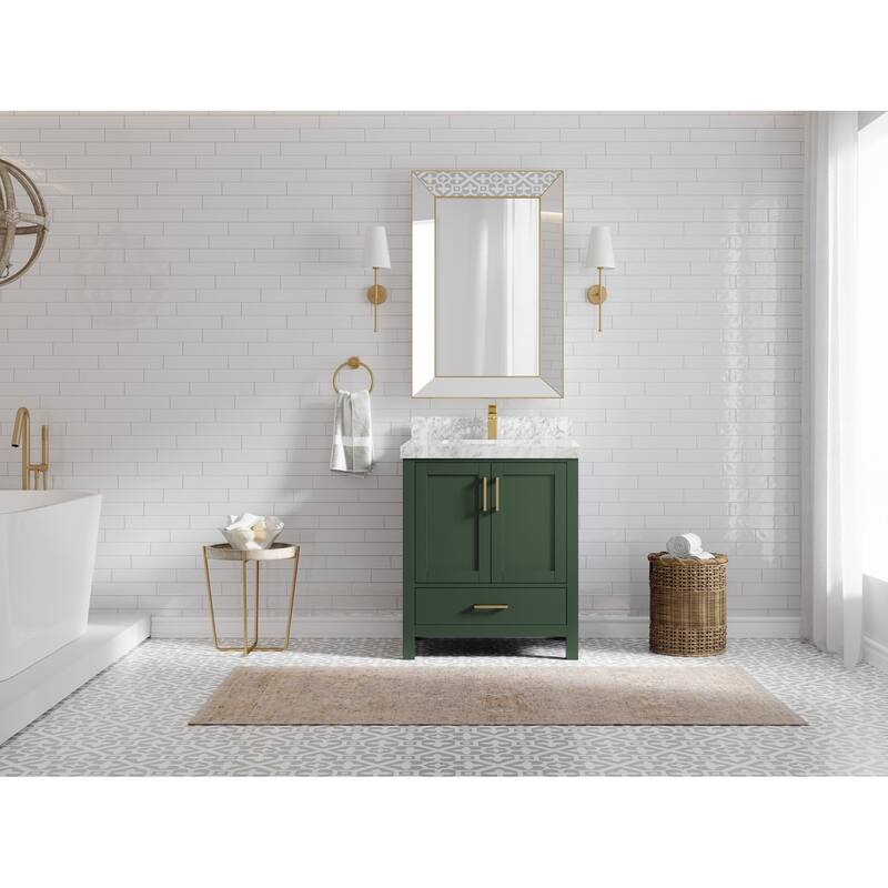 Willow Collections 30 in. W x 22 in. D Malibu Single Sink Bathroom Vanity with Countertop