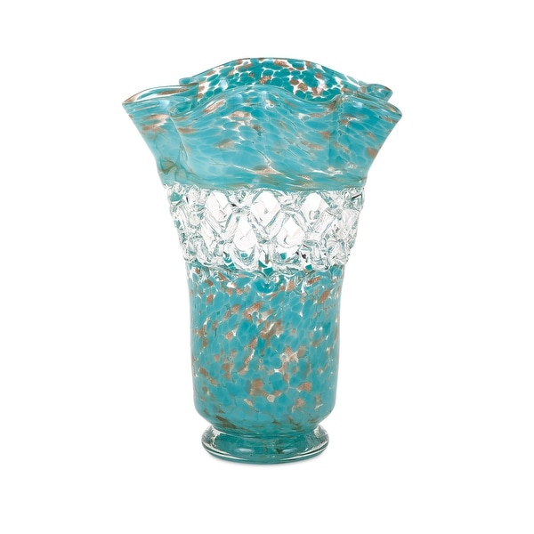 IMAX Home 65435 Ithaca Web Glass Vase