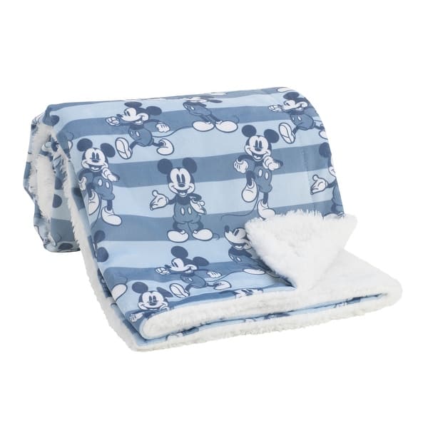 slide 2 of 4, Disney Mickey Mouse Baby Blanket