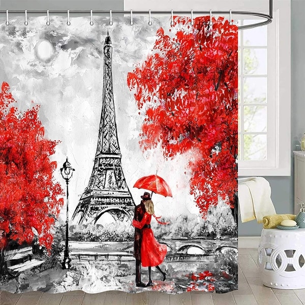Paris shower 2025 curtain