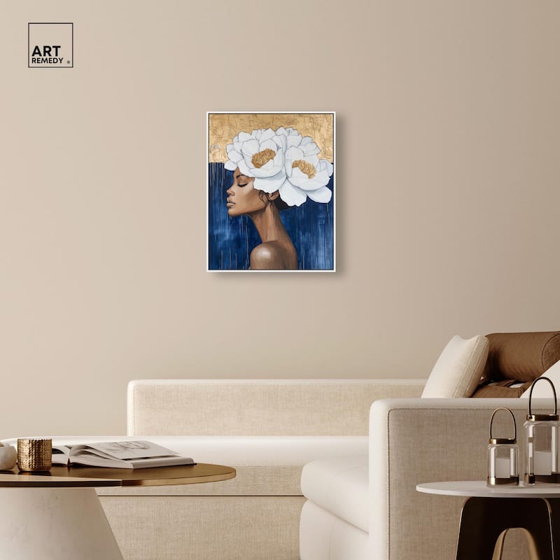 Floral Goddess II Canvas by Art Remedy