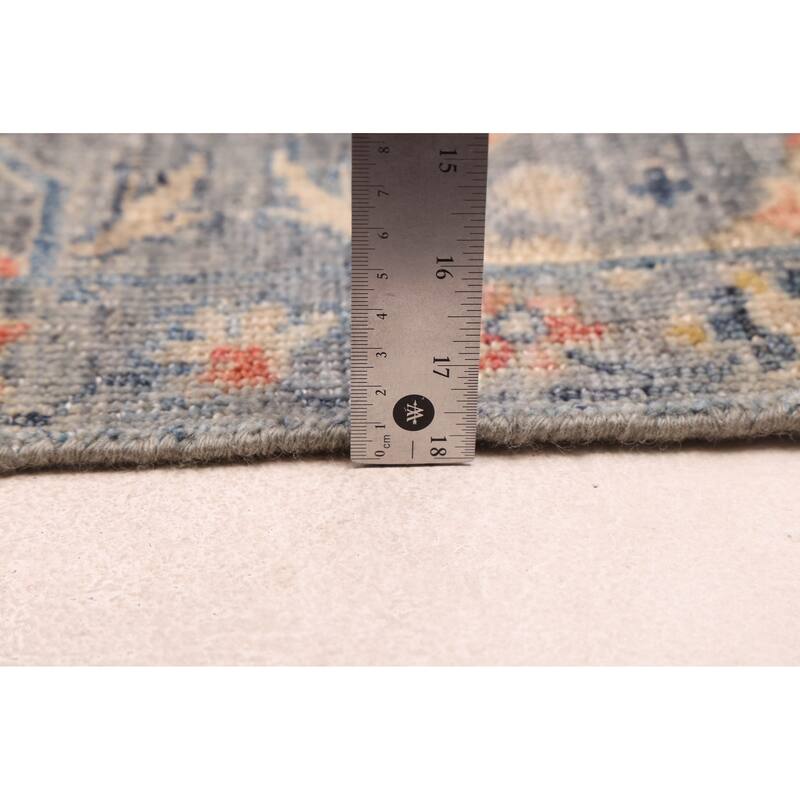 ECARPETGALLERY Hand-knotted Heritage Dark Grey Wool Rug - 3'1 x 5'1