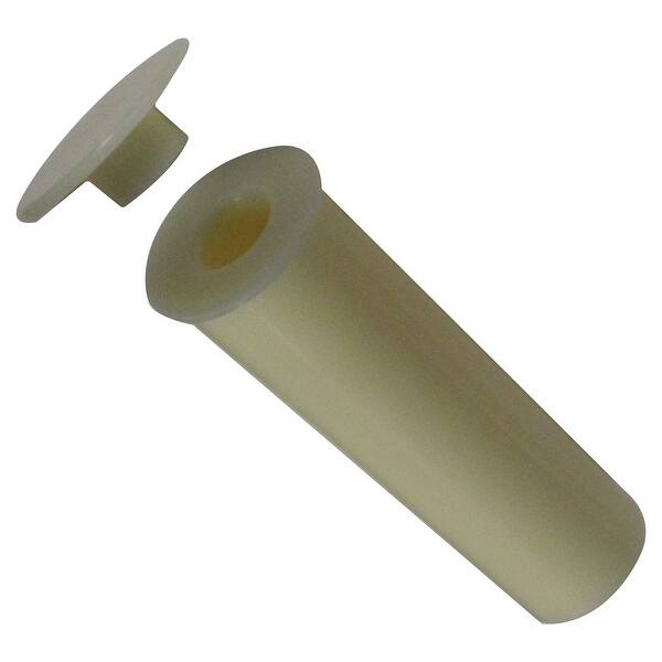 Shop Pool Fence Diy Diy Conversion Sleeve And Cap Tan Fits 1 1 8 Holes Accepts Diy Peg Fence 1 2 Overstock 12301212