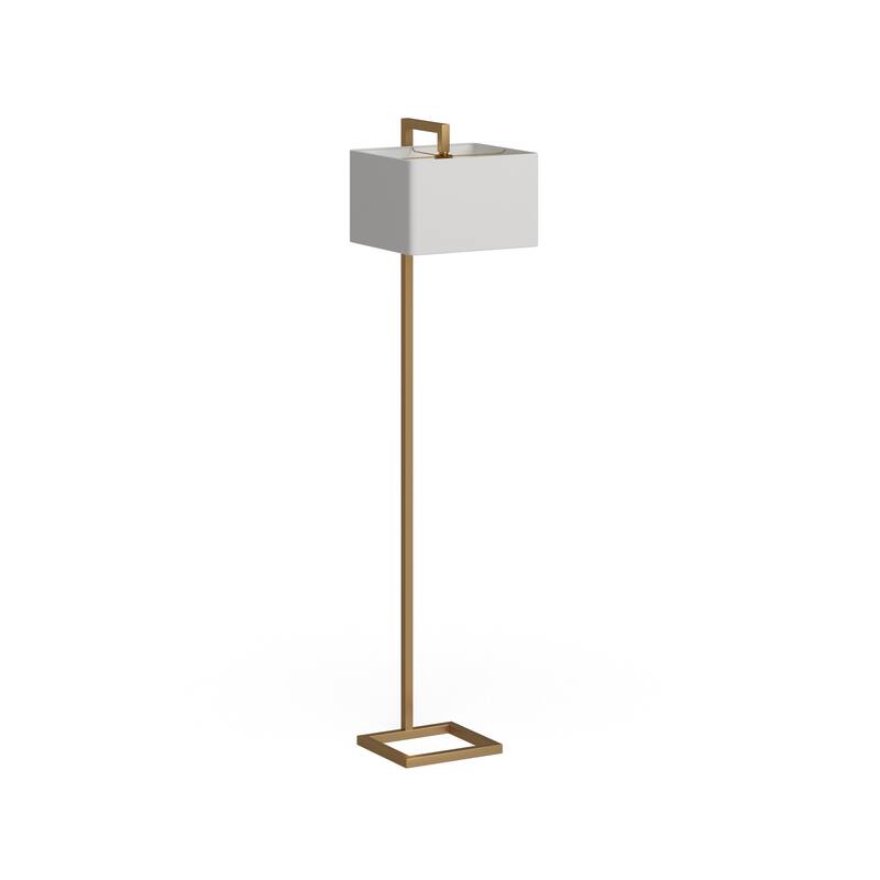 Grayson 68" Tall Floor Lamp with Fabric Shade