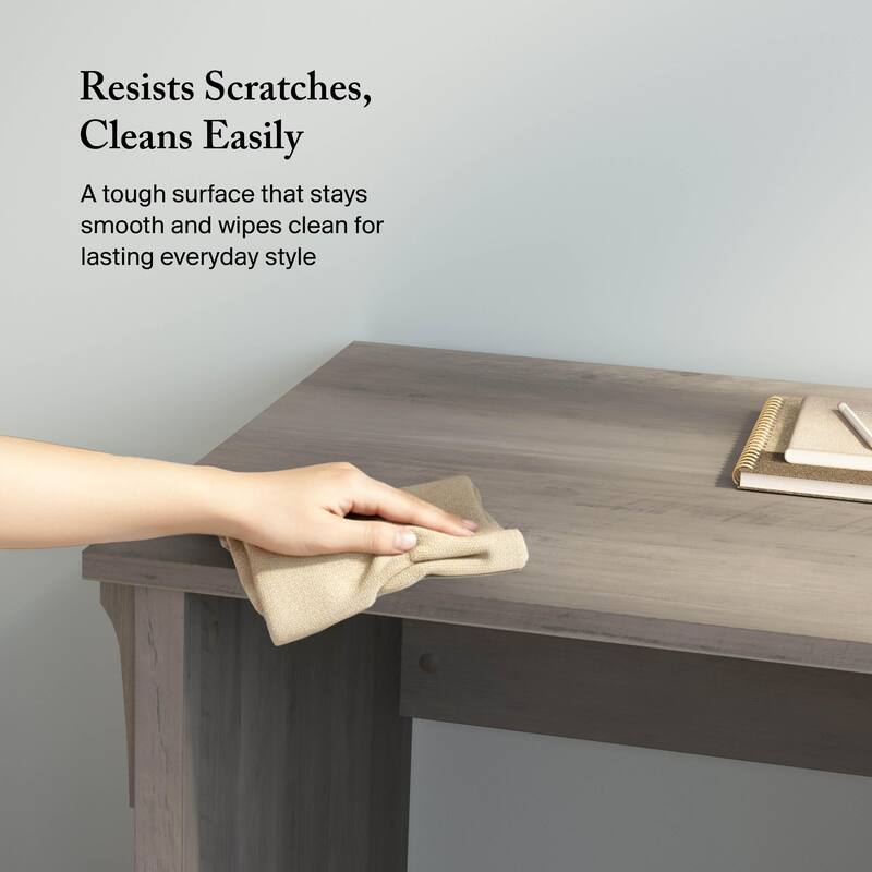 Bush Furniture Salinas 60W L Shaped Desk with Drawers and Storage