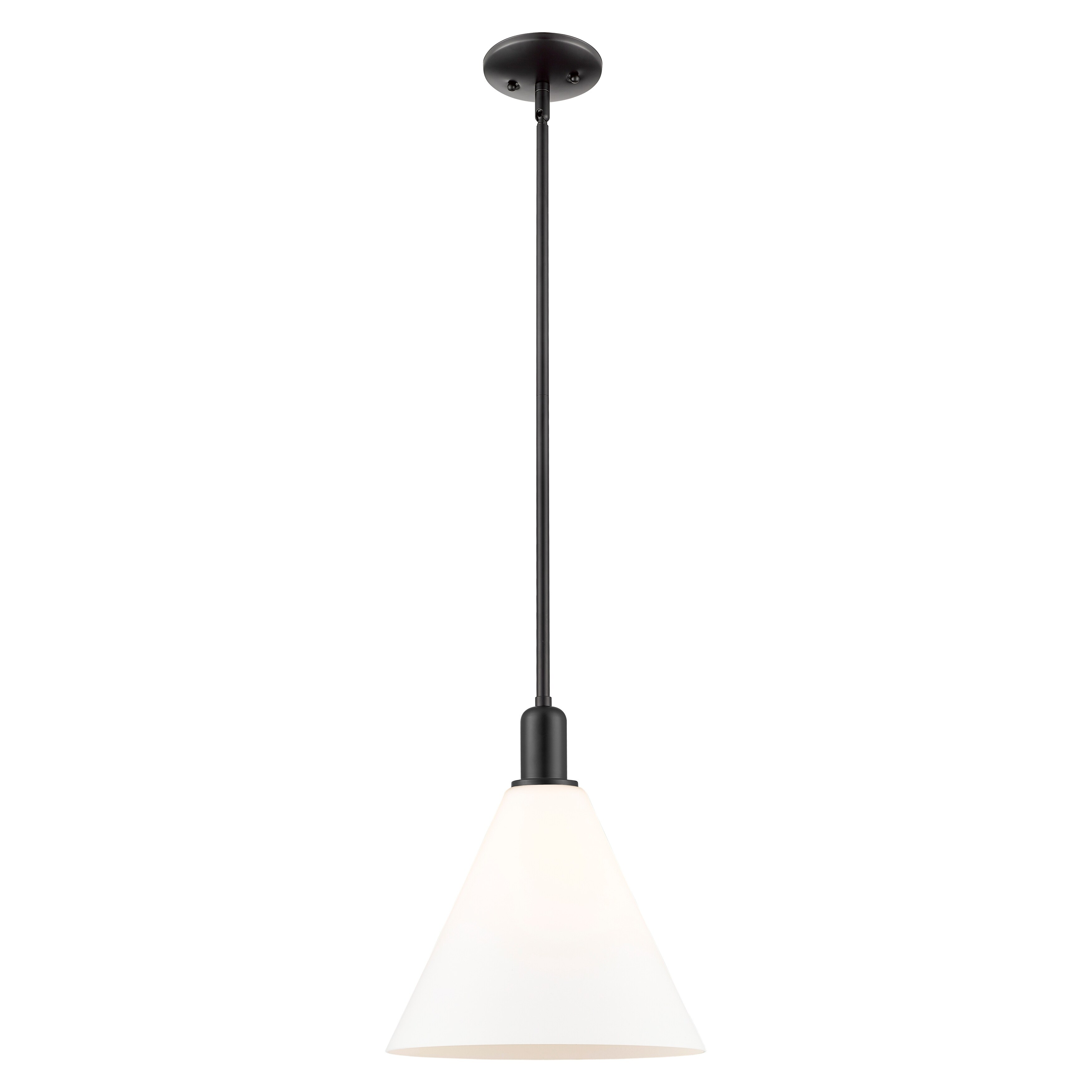 Innovations Lighting Endless Possibilities Arcadia - Berkshire Glass - 1 Light 12" Stem Hung Mini Pendant