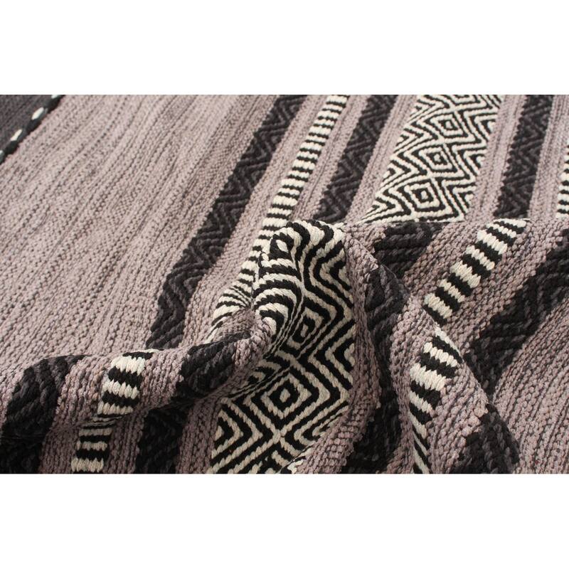 ECARPETGALLERY Arizona Flat-weave Wool Kilim Area Rug