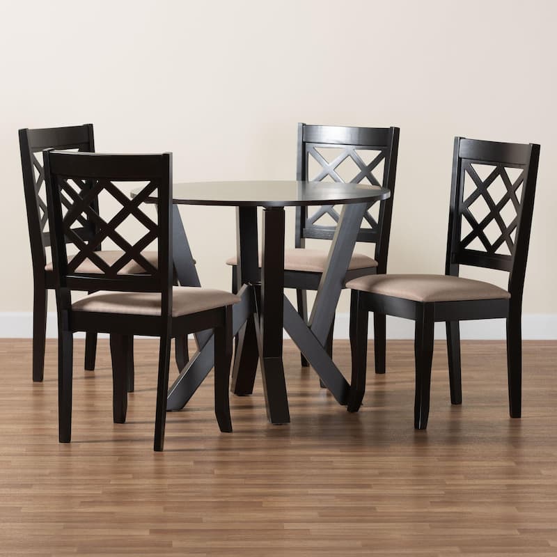 Adina Modern and Contemporary 5-Piece Dining Set