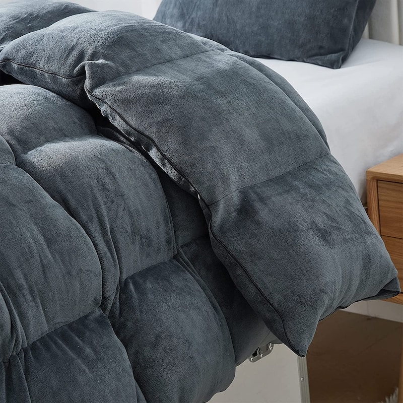 Boi He Thick® - Coma Inducer® Oversized Comforter Set - Moss Gray
