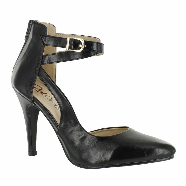 Red Circle Footwear 'Doralee' Pointy Pump With Side Strap