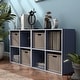 preview thumbnail 176 of 202, DH BASIC Modern Wood Customizable Stackable Storage Organizer - Cube Shelves, Drawer Cabinet, Bookcase with Doors by Denhour