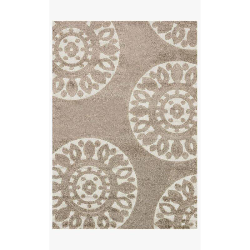 Alexander Home Julian Medallion Shag Area Rug