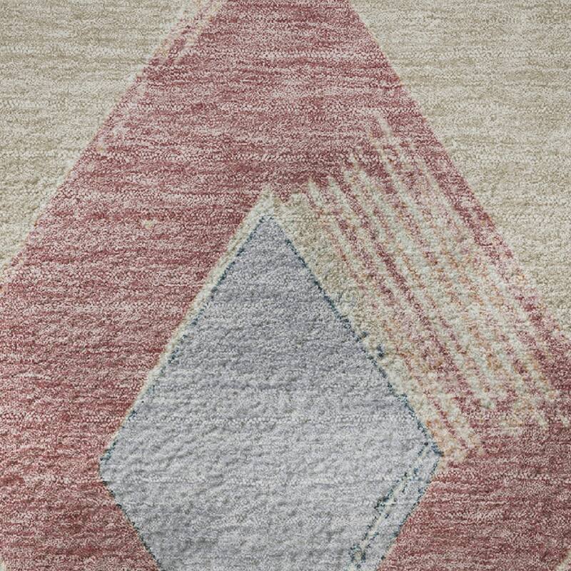 Premium Washable Super Soft Modern Diamond Mayfield Rug