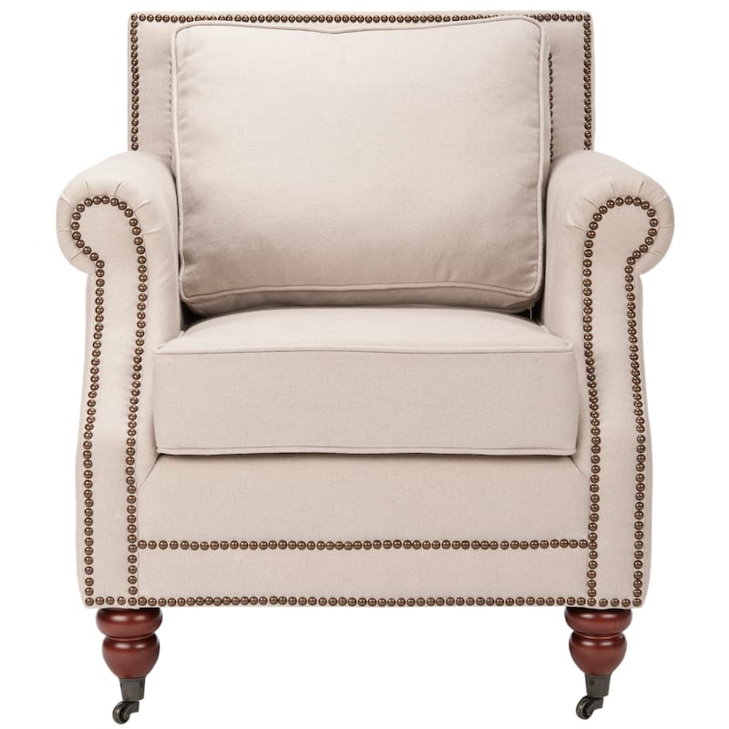 SAFAVIEH Shawnna Club Chair - 29.9" x 33.7" x 34.6" - 30Wx34Dx35H