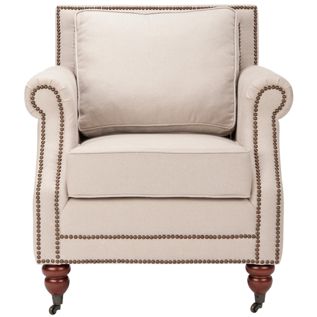 SAFAVIEH Shawnna Club Chair - 29.9" x 33.7" x 34.6" - 30Wx34Dx35H