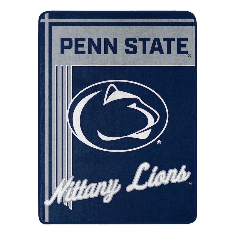 NCAA Penn State Nittany Lions 46" x 60" Microfiber Throw Blanket