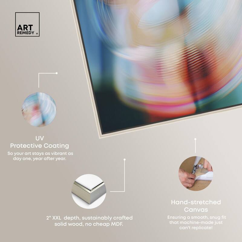 Swirling Light II Canvas by Art Remedy