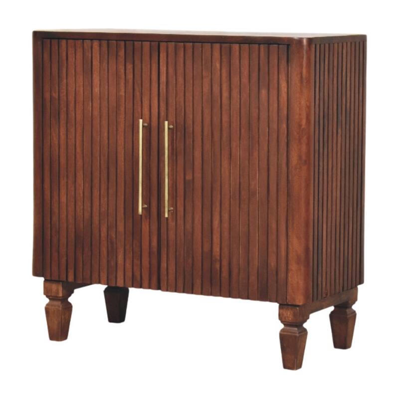 Artisan Furniture Solid Wood Cavallo Cabinet, Brown - N/A