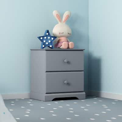 Hillsdale Furniture Baylor Wood 2-Drawer Nightstand