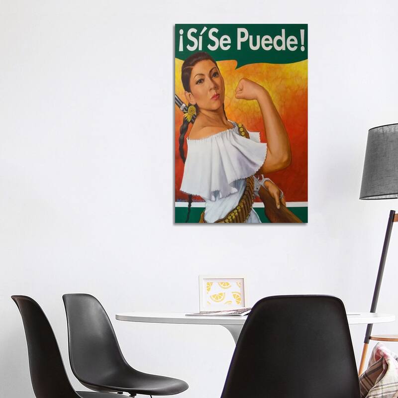 iCanvas "Rosita (Si Se Puede!)" by Robert Valadez Canvas Print - 40x26x1.5