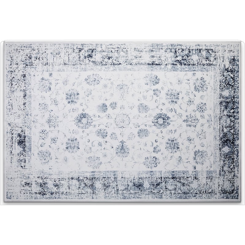 HomeRoots Oriental Casual Rectangle Area Rug - 3' X 5'