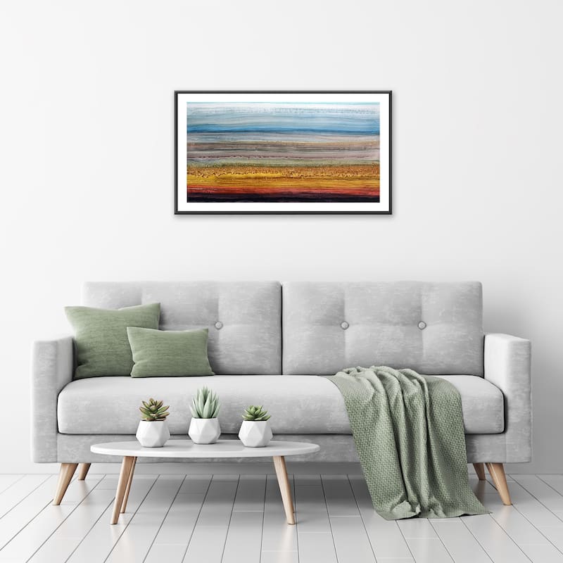 Heaven and Earth Framed Print Wall Art by Norman Wyatt Jr.