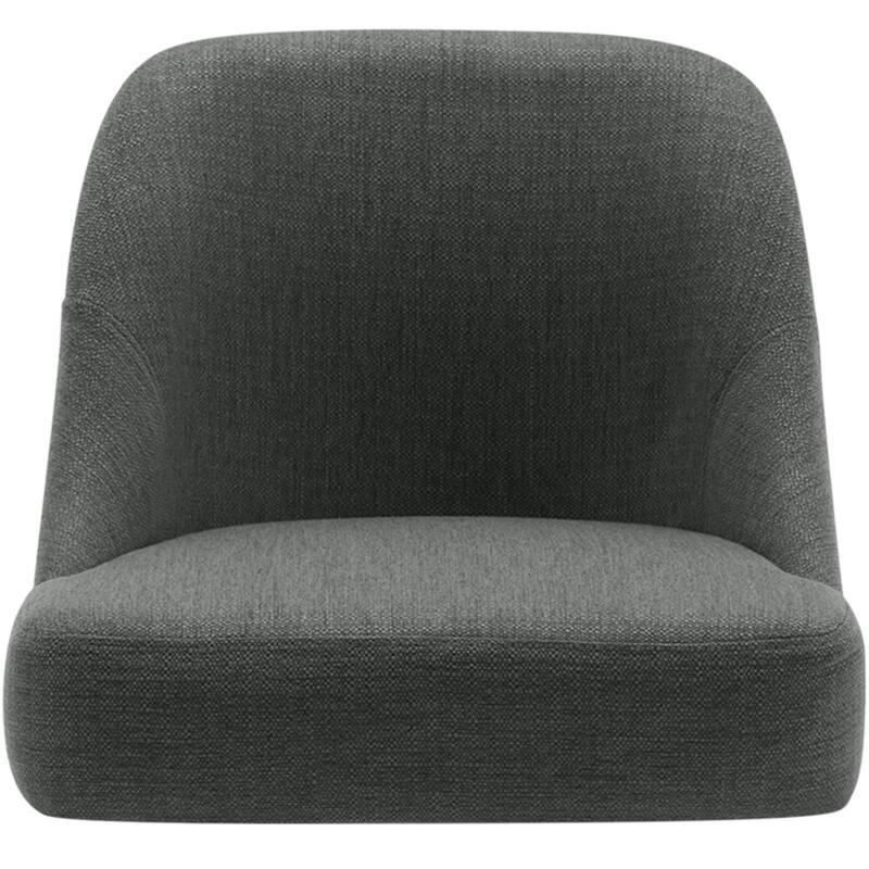 26" Counter Height Swivel Bar Stool, Upholstered Counter Stools - 39.37" (H) x 22.44" (D) x 21.65" (W)