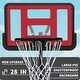 preview thumbnail 24 of 26, Outdoor Portable Basketball Hoop System, 44-Inch Backboard, Height Adjustable 4.8 to 7.7ft with Stable Base and Wheels