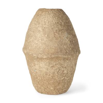 Rundal Small Grey Paper Mache Vase