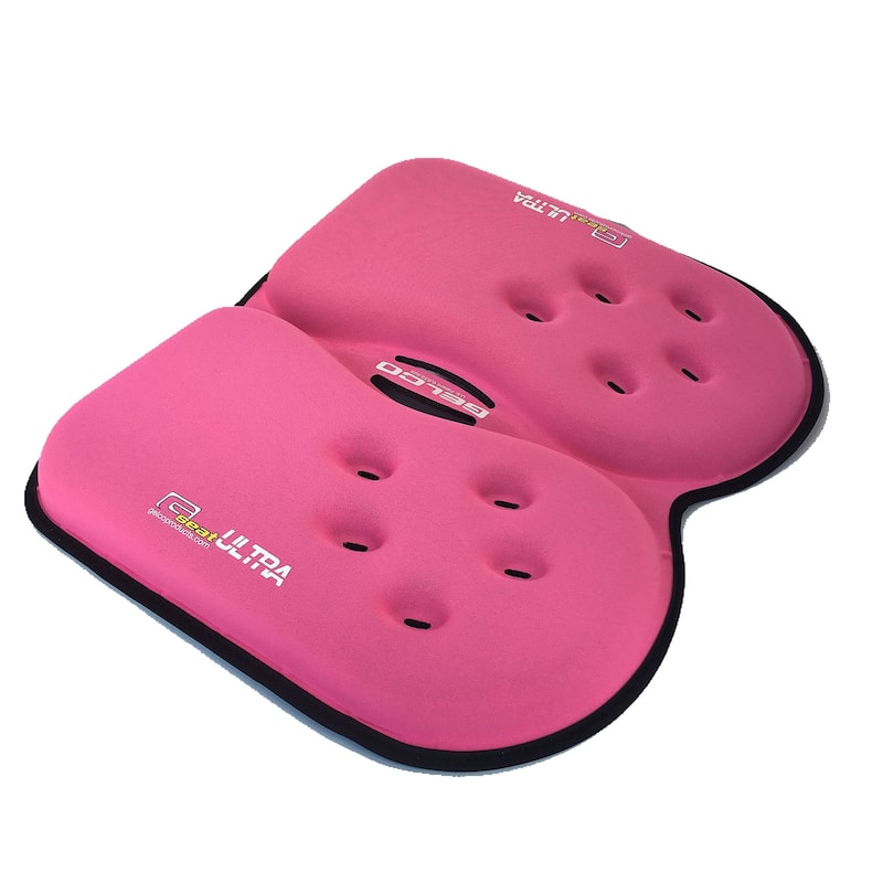 Ultra Large Gel and Foam Coccyx Seat Cushion for Back Pain Relief