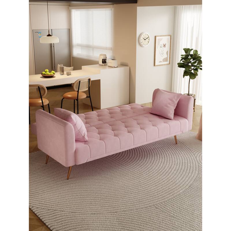 Multifunctional Velvet Sofa Bed: Smart Living Solution