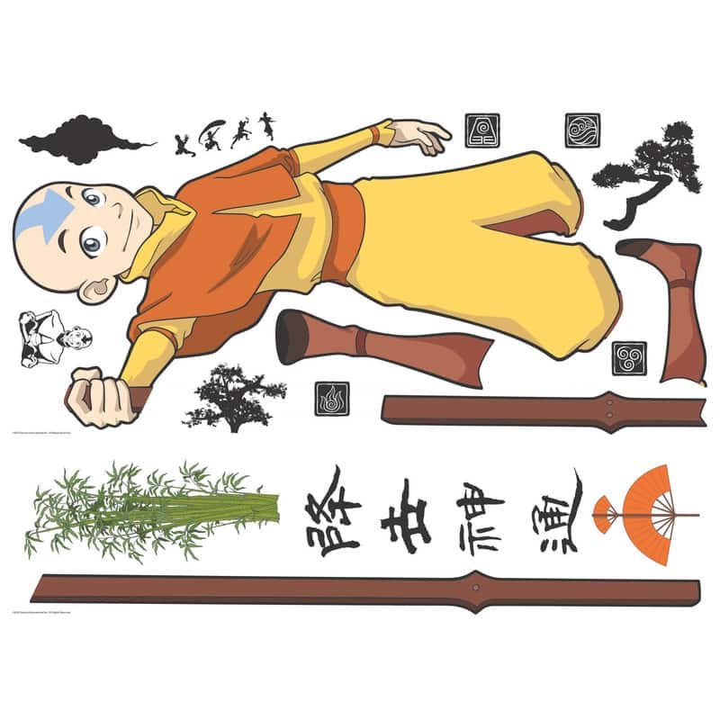 Avatar Aang Giant Peel and Stick Wall Decals by RoomMates
