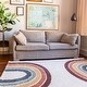 preview thumbnail 15 of 13, Mod-Tod Kristina Kids Rainbow Shag Area Rug