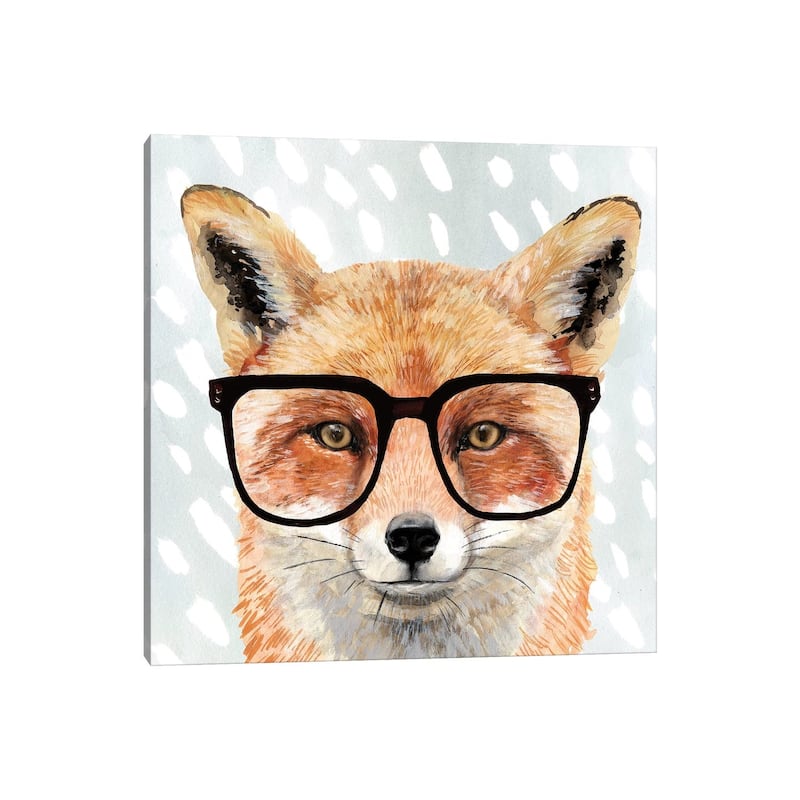 iCanvas "Four-eyed Forester I" by Victoria Borges Canvas Print