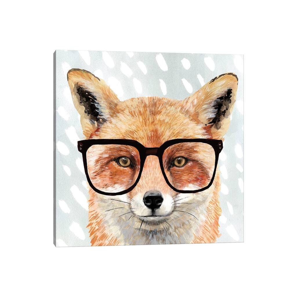 iCanvas "Four-eyed Forester I" by Victoria Borges Canvas Print