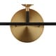 preview thumbnail 142 of 154, JONATHAN Y Bevin Contemporary Transitional Iron/Glass LED Vanity Light