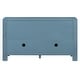 preview thumbnail 20 of 18, 4-door Storage Cabinet Navy Sideboard Buffet TV Cabinet Console Table
