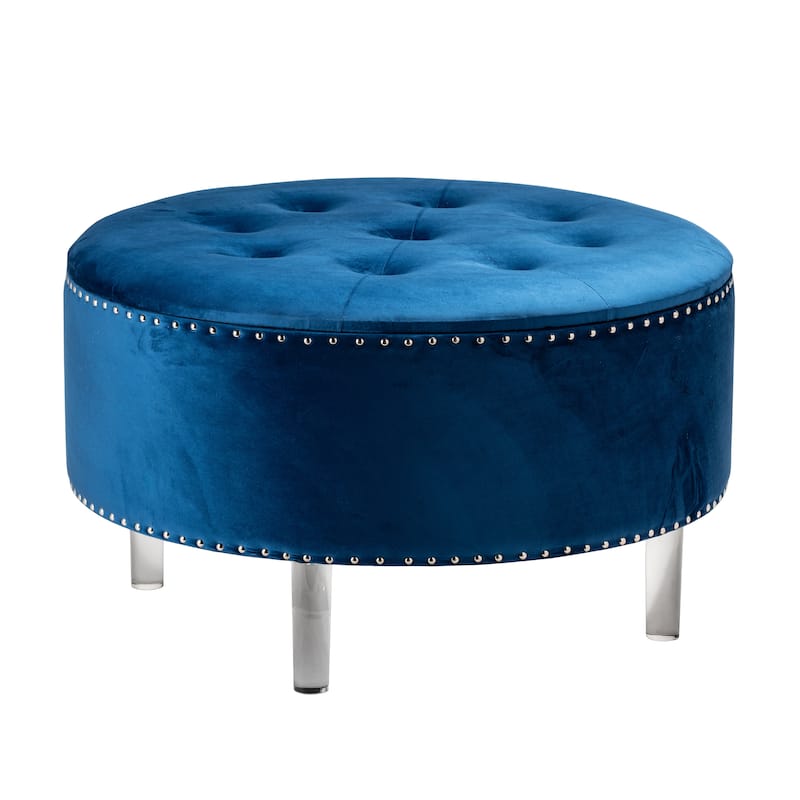 Magnolia Wooden Storage Stool