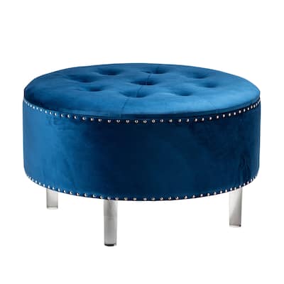 Magnolia Wooden Storage Stool