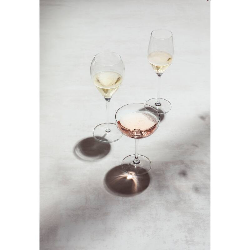 Schott Zwiesel Bar Special Glass, 9.5 Oz Champagne (Set of 4), Clear